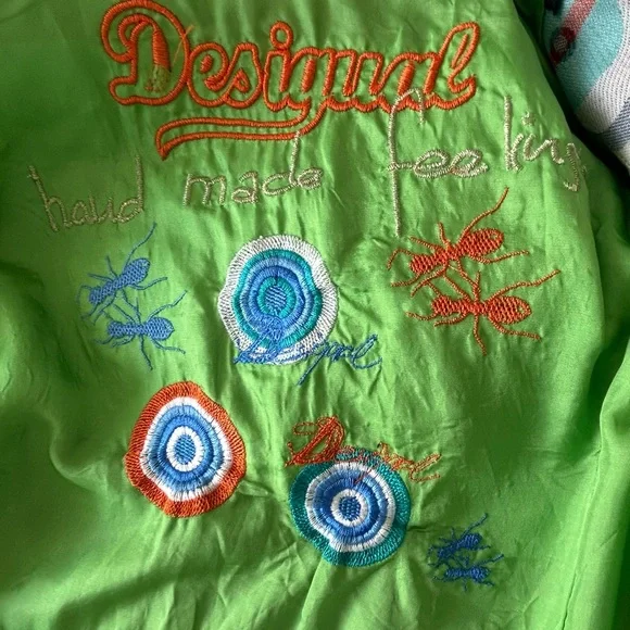 Colorful Geometric Patchwork Jacket - Picture 3 of 3